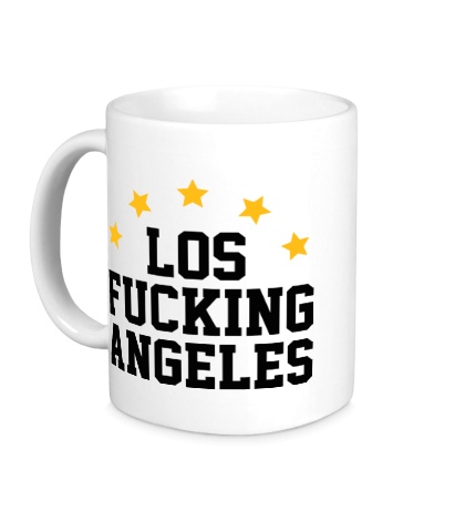 Керамическая кружка Los Fucking Angeles