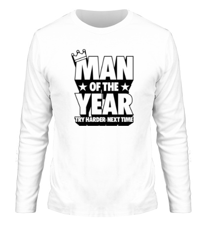 Купить мужской лонгслив Man of the Year