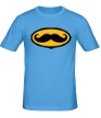 Мужская футболка «Moustache Batman» - Фото 1