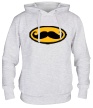 Толстовка с капюшоном «Moustache Batman» - Фото 1