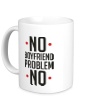 Керамическая кружка «No Boyfriend» - Фото 1