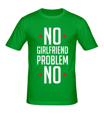 Мужская футболка No Girlfriend