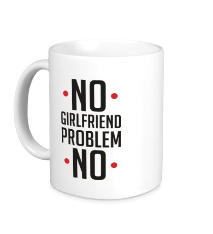 Керамическая кружка «No Girlfriend»