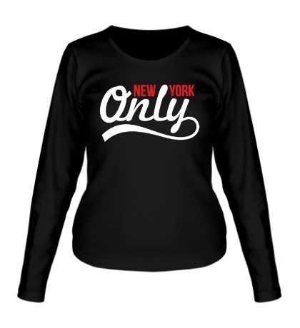 Женский лонгслив «Only NY»