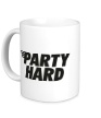 Керамическая кружка «Party Hard» - Фото 1