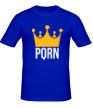 Мужская футболка «Porn King» - Фото 1