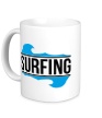 Керамическая кружка «Surfing» - Фото 1