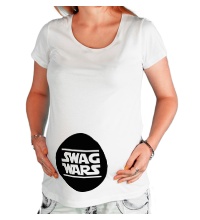 Футболка для беременной Swag Wars