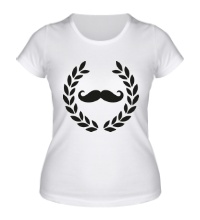 Женская футболка Win Moustaches