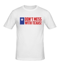 Мужская футболка With Texas