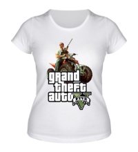 Женская футболка GTA 5: Gangster