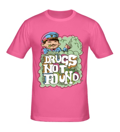 Мужская футболка «Drugs Not Found»