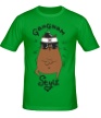 Мужская футболка «Gangnam Cat» - Фото 1