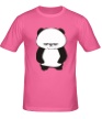 Мужская футболка «Угрюмая панда» - Фото 1