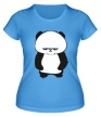 Женская футболка «Угрюмая панда» - Фото 1