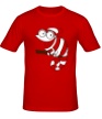 Мужская футболка «Веселый хамелеон» - Фото 1