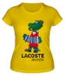 Женская футболка «Lacoste 100%» - Фото 1