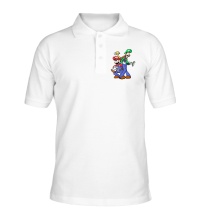 Рубашка поло Марио и Луиджи