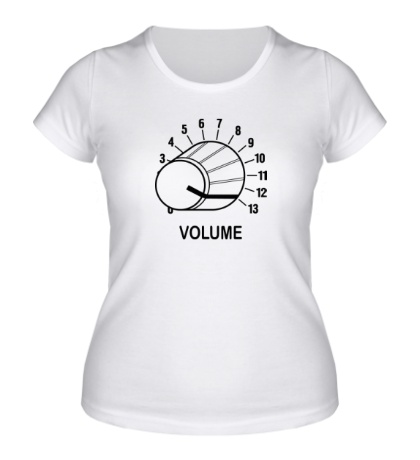 Женская футболка «Volume»