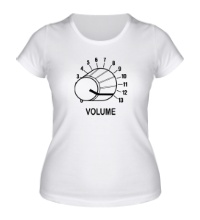 Женская футболка Volume