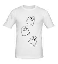 Мужская футболка Глазастые привидения