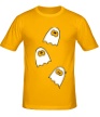 Мужская футболка «Глазастые привидения» - Фото 1