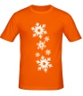 Мужская футболка «Славные снежинки» - Фото 1