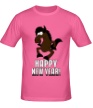 Мужская футболка «Лошадь поздравляет» - Фото 1