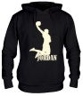 Толстовка с капюшоном «Michael Jordan Glow» - Фото 1