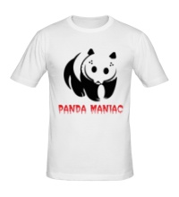 Мужская футболка Панда маньяк