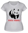 Женская футболка «Панда маньяк» - Фото 1