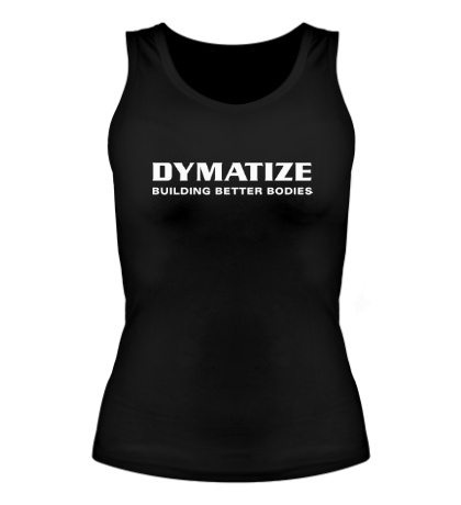 Женская майка «Dymatize Building better bodies»