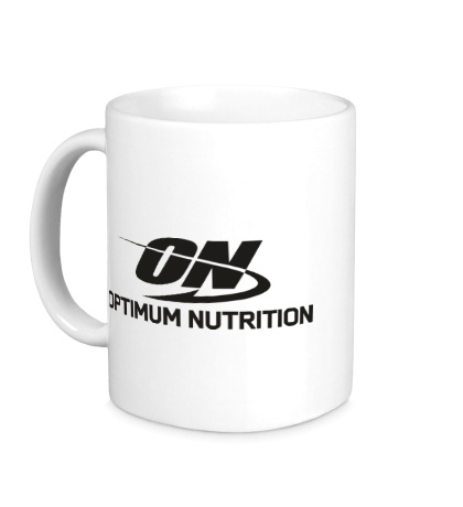 Керамическая кружка Optimum nutrition