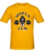 Мужская футболка «World Gym» - Фото 1