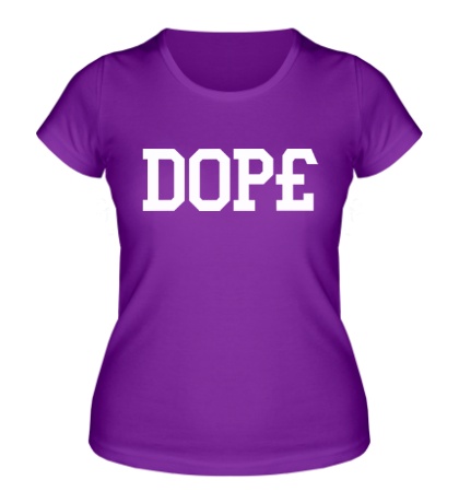 Женская футболка Old Dope