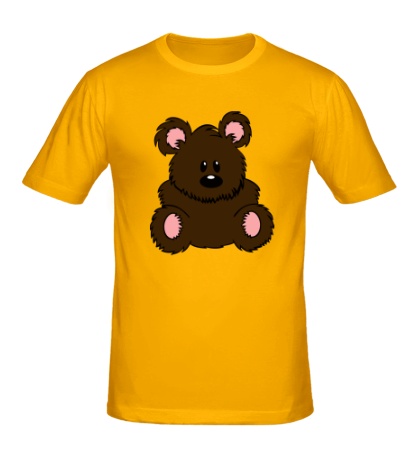 Мужская футболка «Плюшевый мишка»