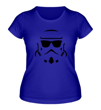 Женская футболка «Штурмовик в очках»