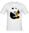 Мужская футболка «Панда гитарист» - Фото 1