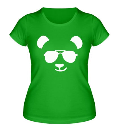 Женская футболка «Крутая панда»