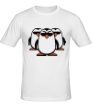 Мужская футболка «Банда пингвинов» - Фото 1