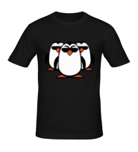 Мужская футболка Банда пингвинов