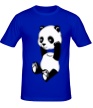 Мужская футболка «Панда без головы» - Фото 1