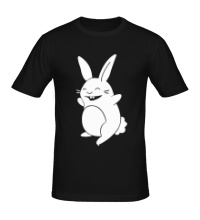 Мужская футболка Веселый заяц
