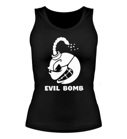 Женская майка «Злая бомба Evil bomb»