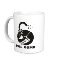 Керамическая кружка Злая бомба Evil bomb