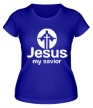Женская футболка «Jesus my savior» - Фото 1