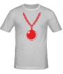 Мужская футболка «Елочный шарик на цепочке» - Фото 1