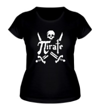 Женская футболка Pirate Symbol