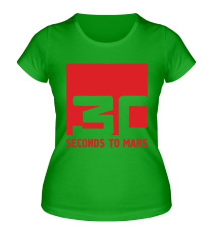 Женская футболка «30 Seconds To Mars Logo»