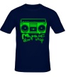 Мужская футболка «Music dont Stop» - Фото 1